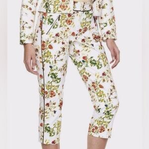 Disney Alice Through The Looking Glass Designer Collection Floral Cropped Pants
